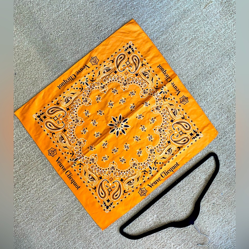 Rare Veuve Clicquot bandana silk